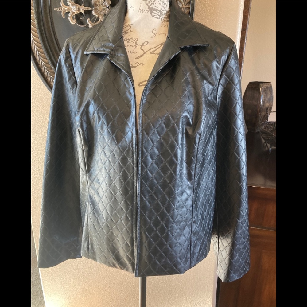 Chico’s Jet Black Open Front Jacket